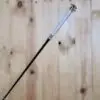 Fusta Doma Negra 100cm Empuñadura Blanca 14